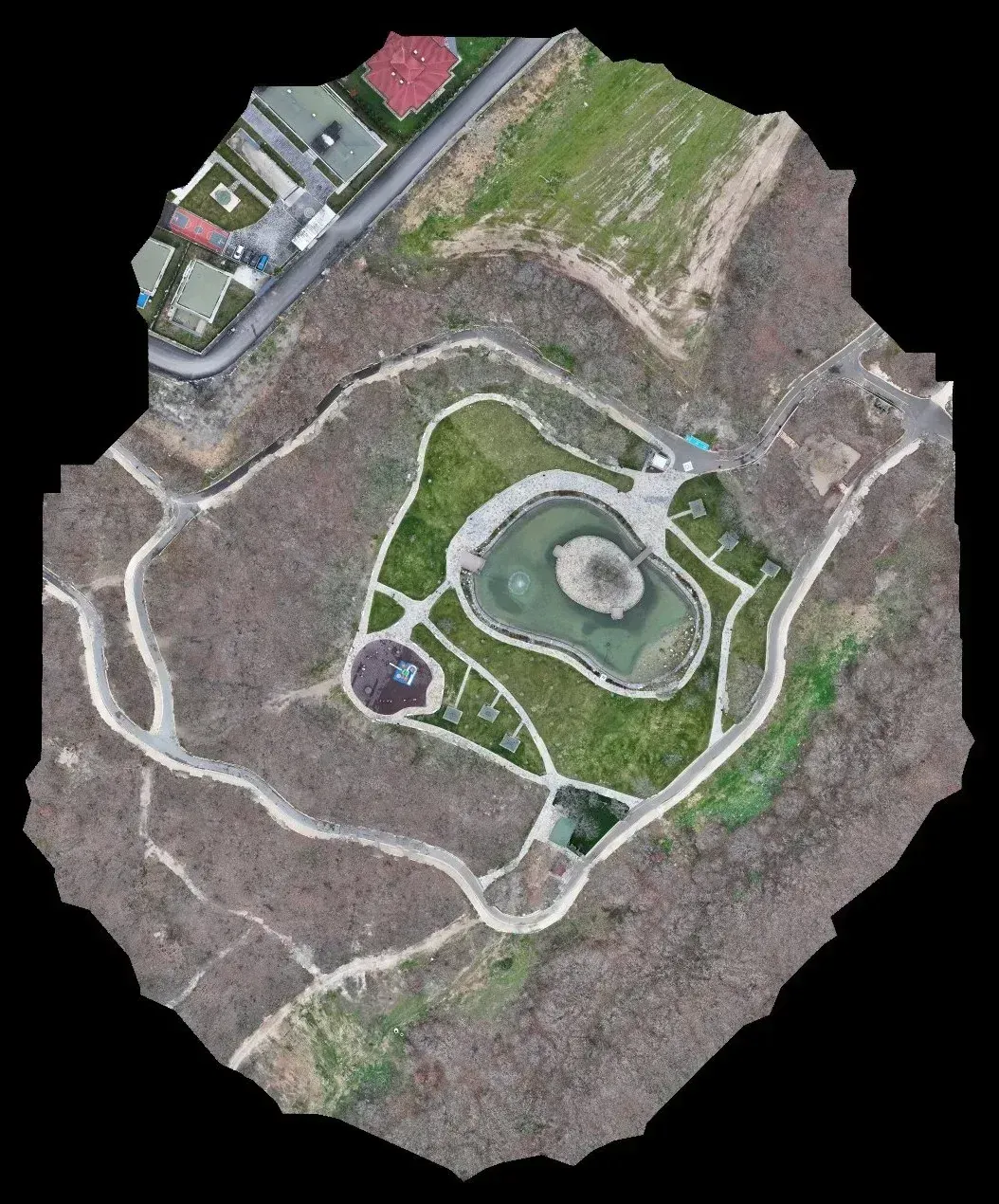 Levantamiento altimétrico LiDAR de tres zonas de parque en Çerkezköy, imagen principal