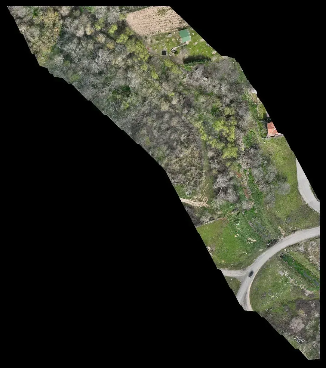 Cartografía LiDAR de un corredor fluvial en Babaeski para su encauzamiento, imagen principal