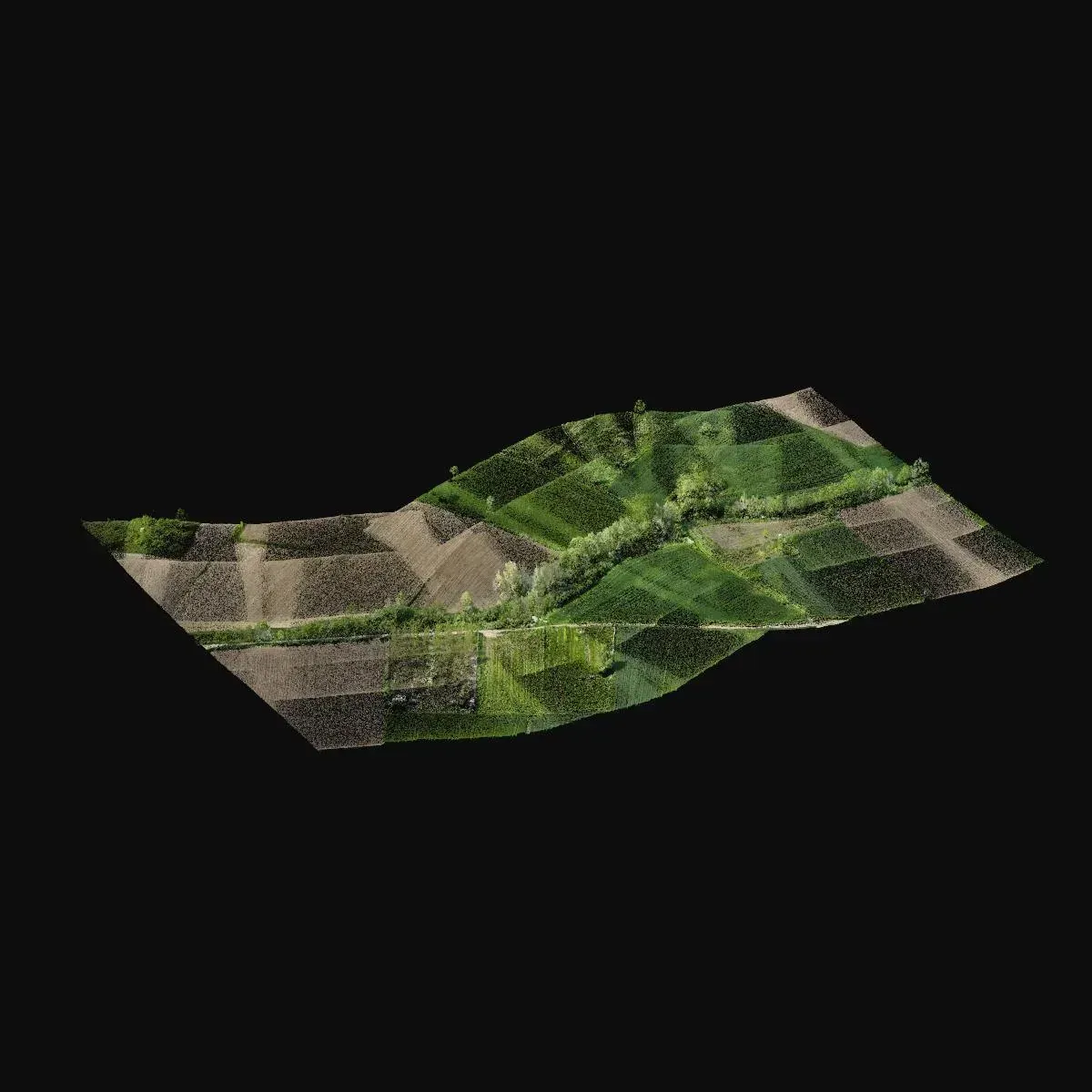 Cartografía LiDAR de un corredor de arroyo de 5,4 km en Kırklareli, imagen principal